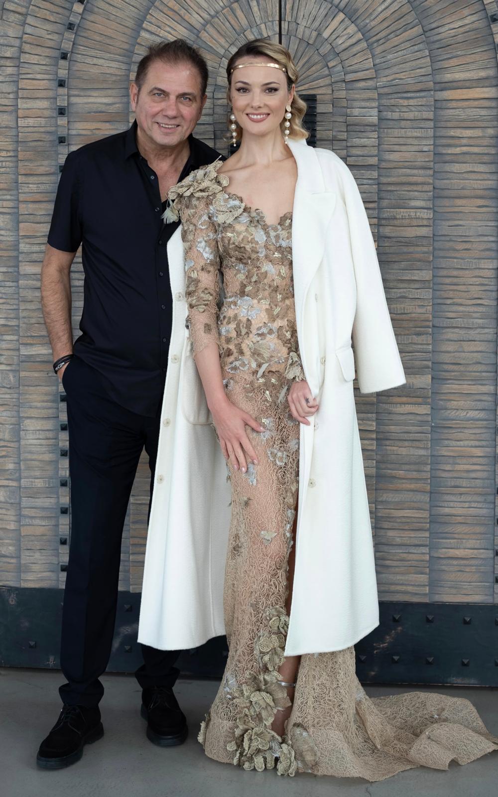 Berkan Design Collection - Golden Lace Dress